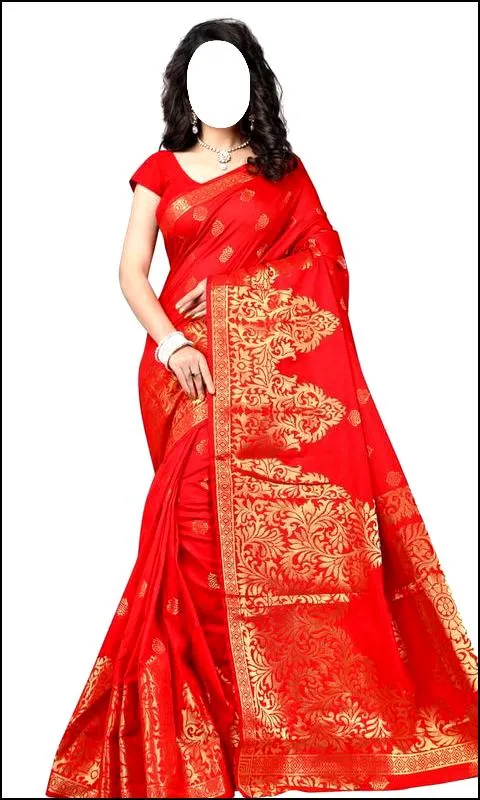 Women Fashion Saree Photo Suit | Indus Appstore | Screenshot