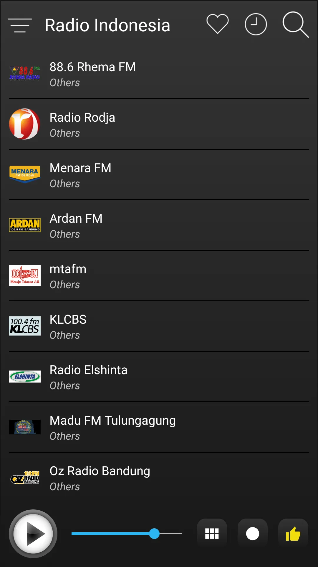 Indonesia Radio FM AM Music | Indus Appstore | Screenshot