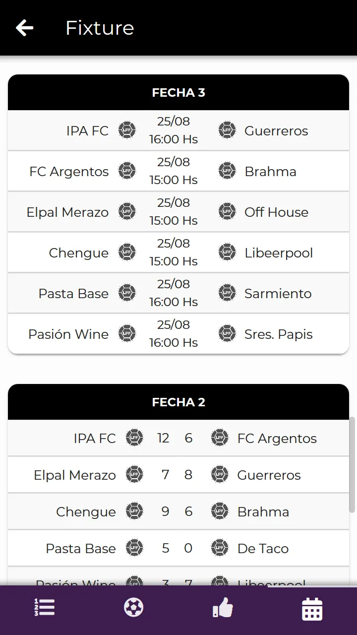 Liga Paranaense de Futbol | Indus Appstore | Screenshot