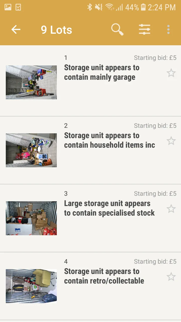 Storage Bidder | Indus Appstore | Screenshot