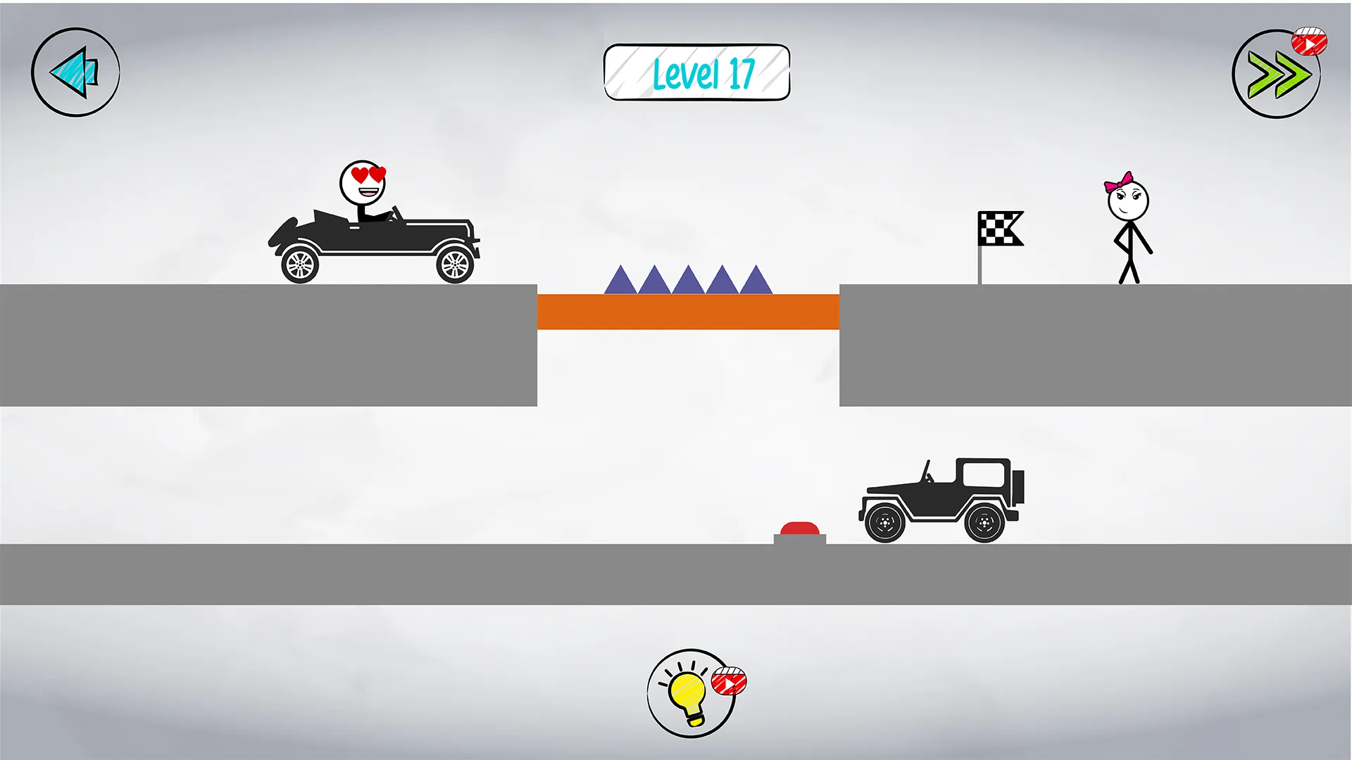 Draw Bridge: Stickman Car Game | Indus Appstore | Screenshot