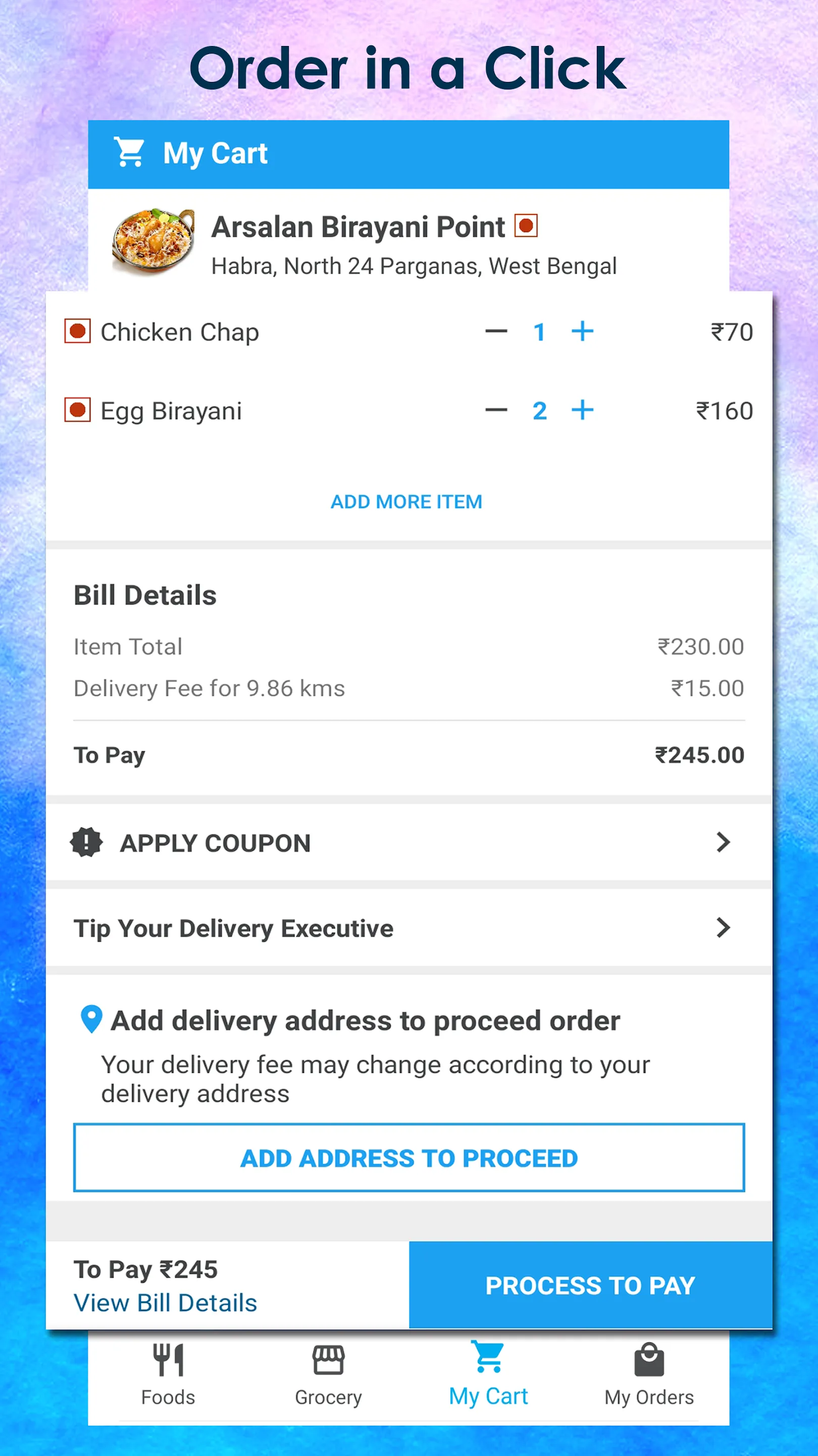 Bafets Food & Grocery Delivery | Indus Appstore | Screenshot