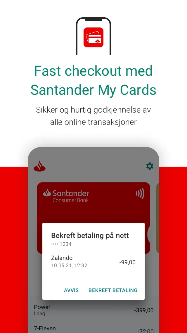 Santander My Cards | Indus Appstore | Screenshot