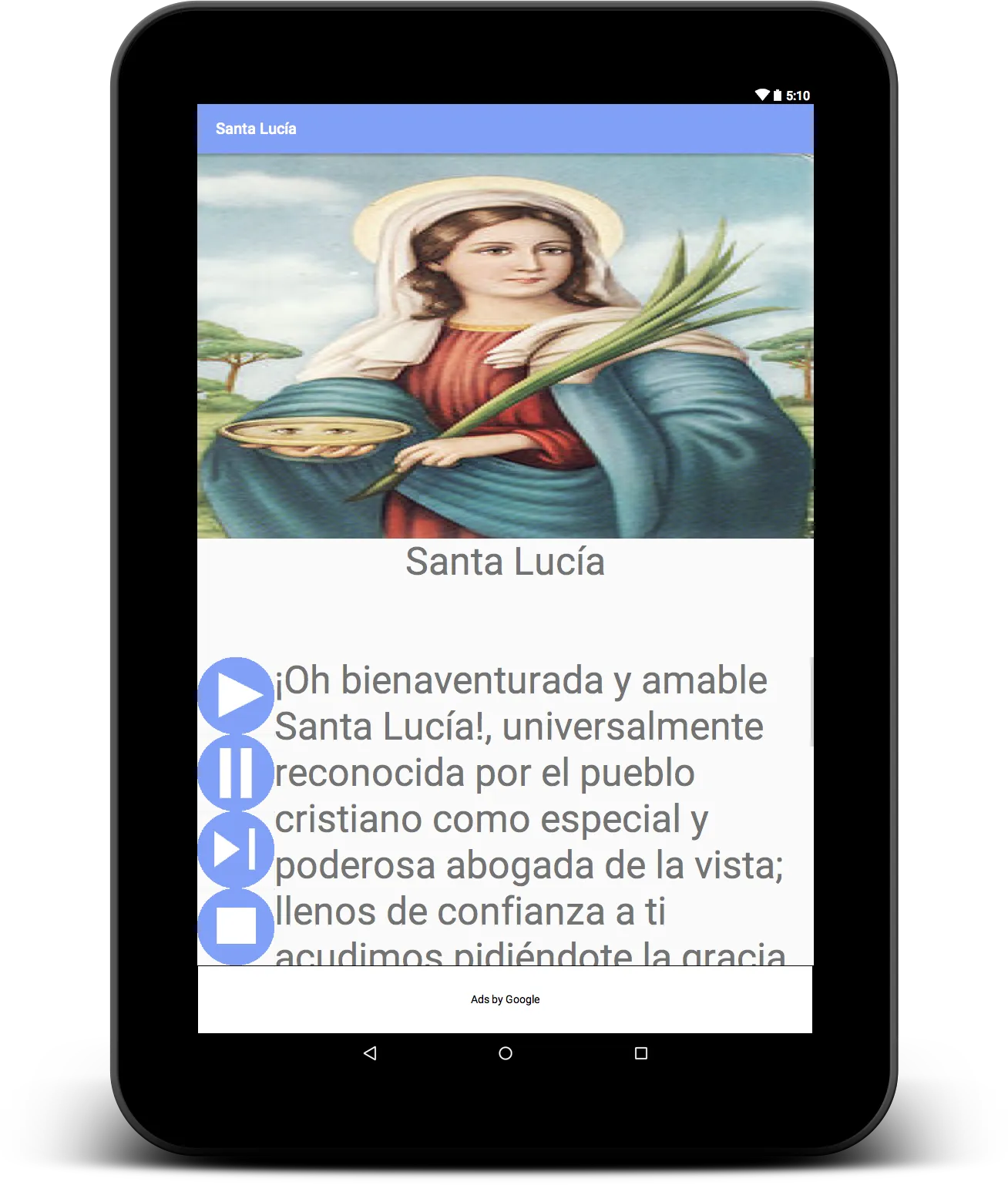 Santa Lucía | Indus Appstore | Screenshot