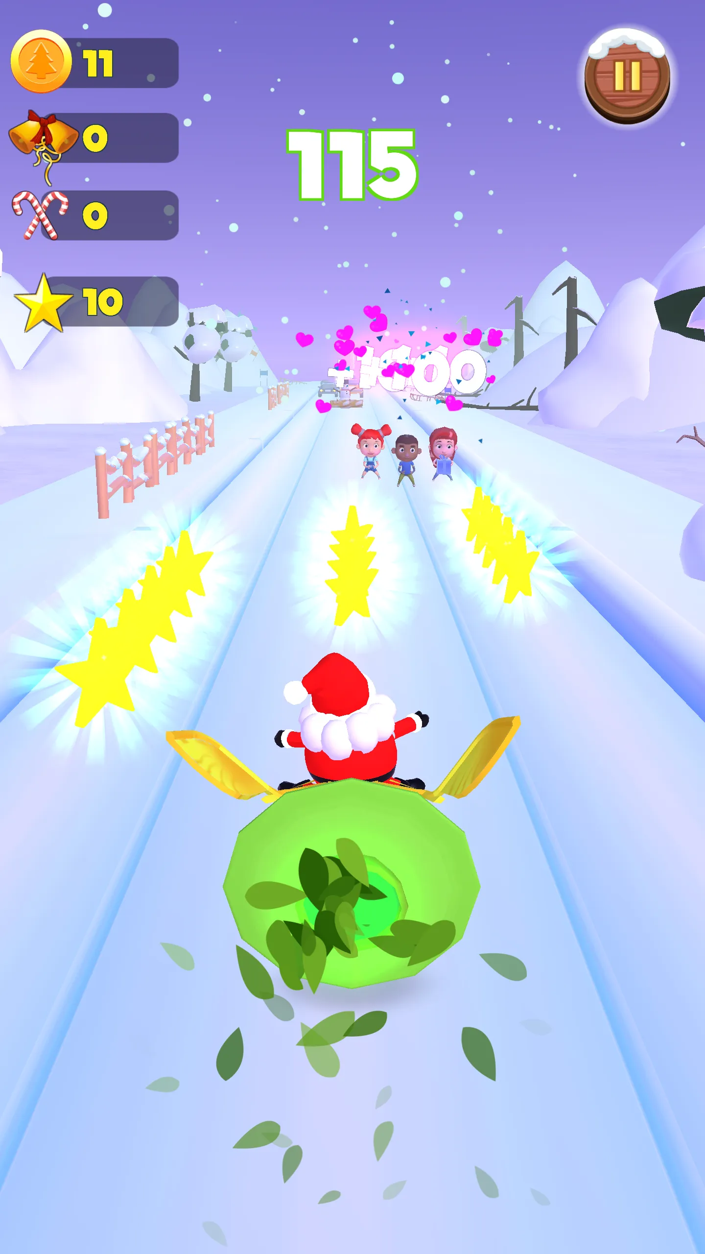 Santa Run-Christmas Runner 3D | Indus Appstore | Screenshot