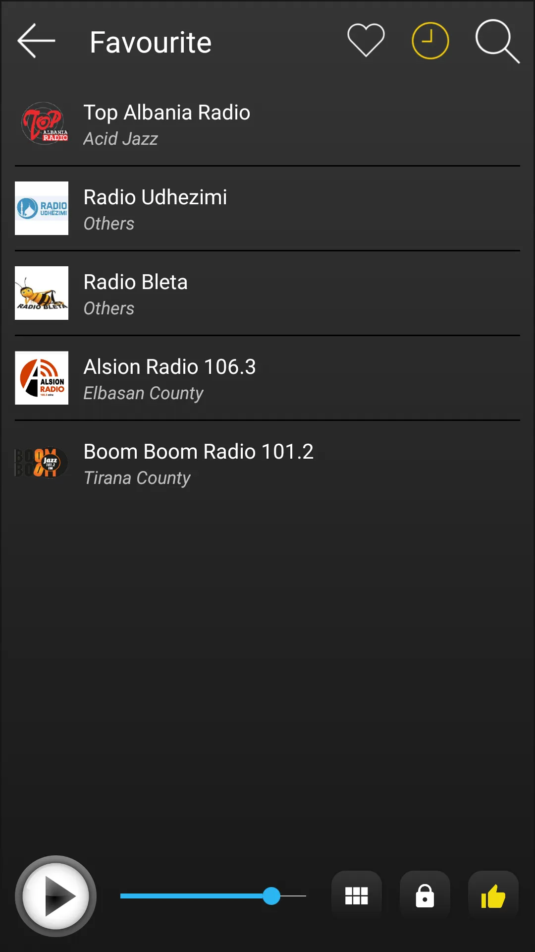 Albania Radio FM AM Music | Indus Appstore | Screenshot