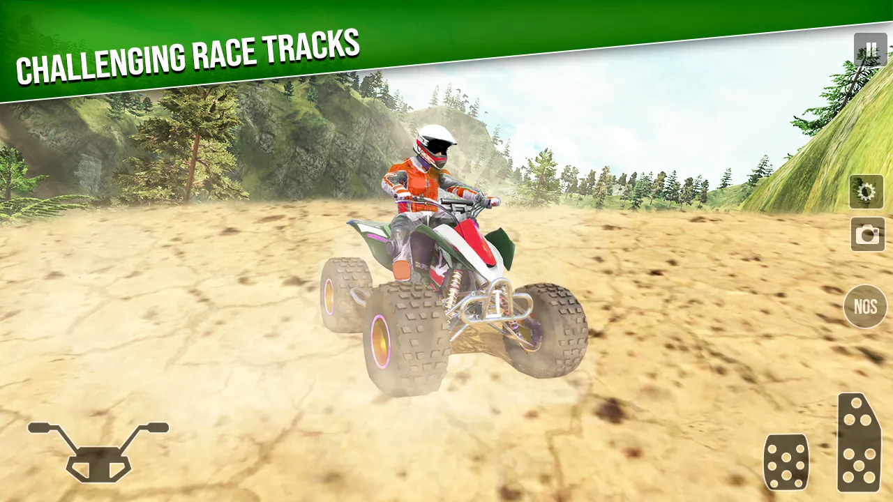 Offroad ATV Mountain Quad Bike | Indus Appstore | Screenshot