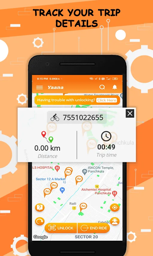 YAANA - Smart Bicycle Sharing | Indus Appstore | Screenshot