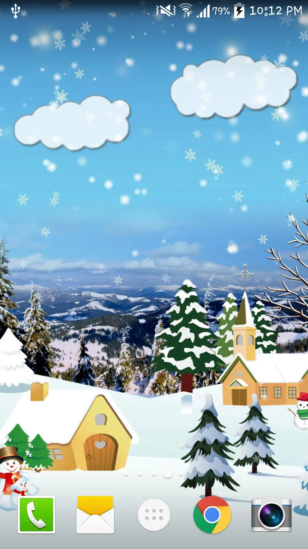 Christmas Live Wallpaper Pro | Indus Appstore | Screenshot