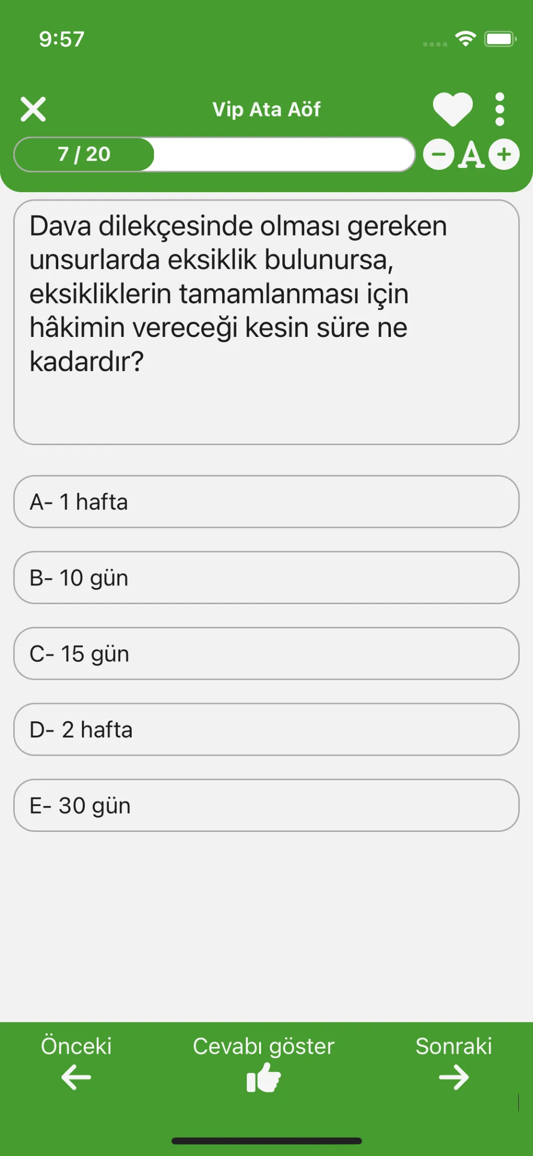 VİP Ata Aöf Çıkmış Sorular | Indus Appstore | Screenshot