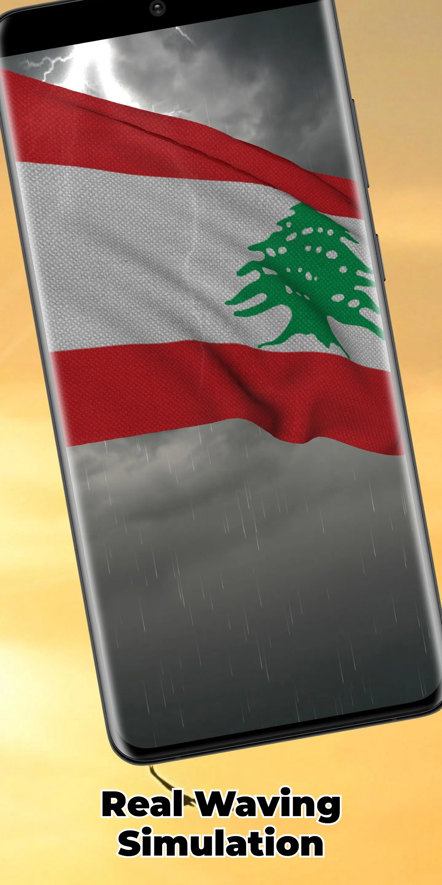 Lebanon Flag Live Wallpaper | Indus Appstore | Screenshot