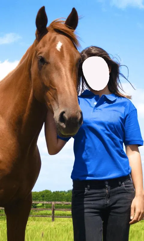 Girl Horse Photo Suit | Indus Appstore | Screenshot