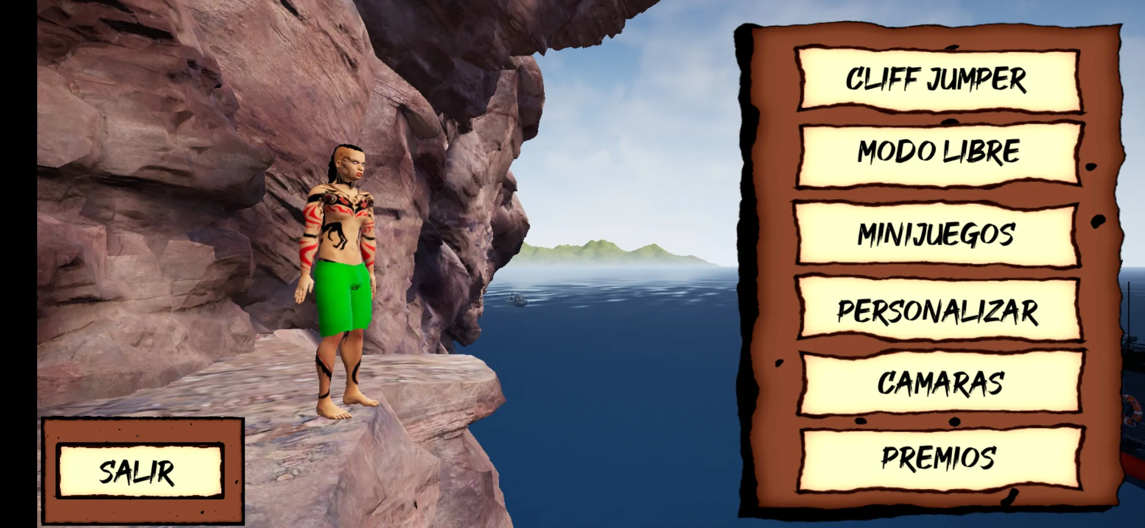 Cliff Diving Simulator | Indus Appstore | Screenshot