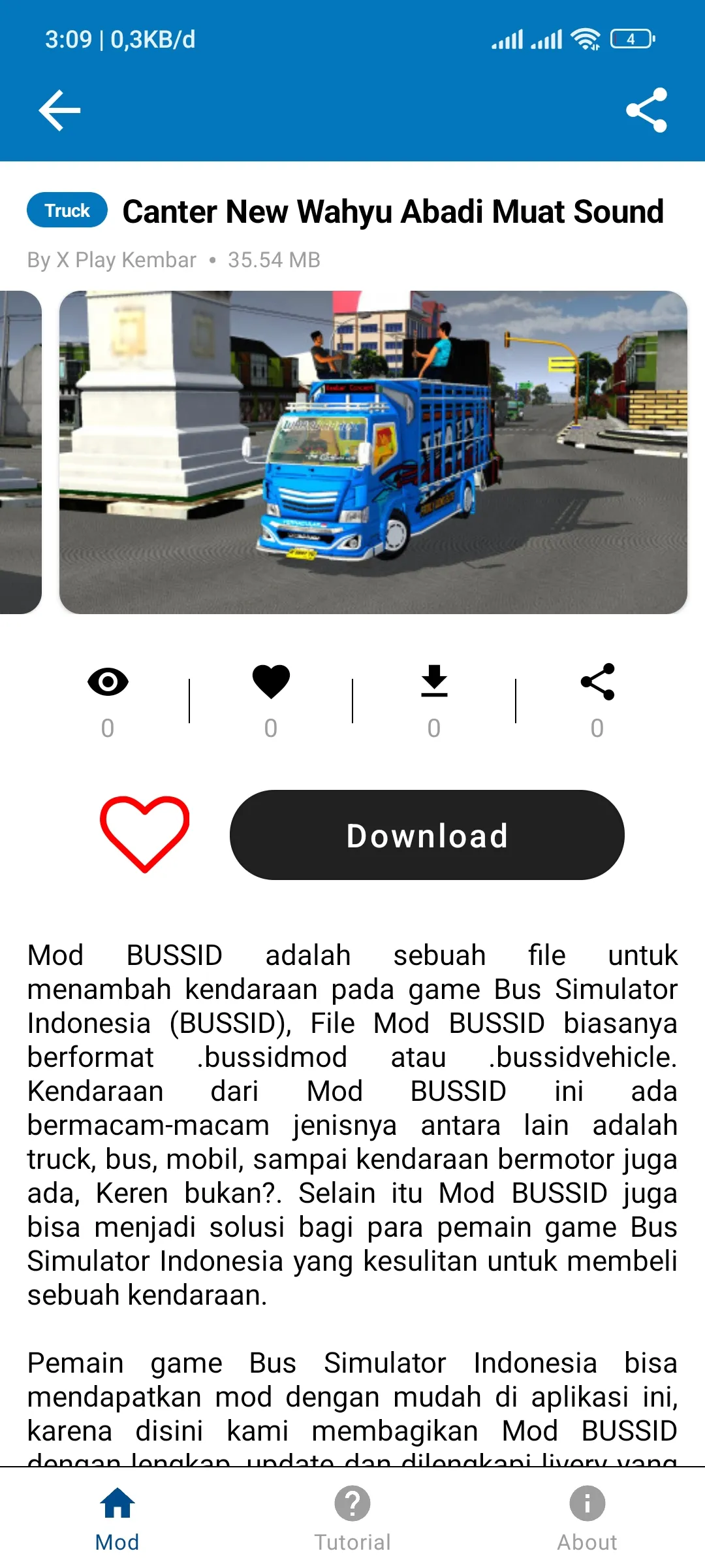 Mod Truck DJ Pickup Oleng | Indus Appstore | Screenshot