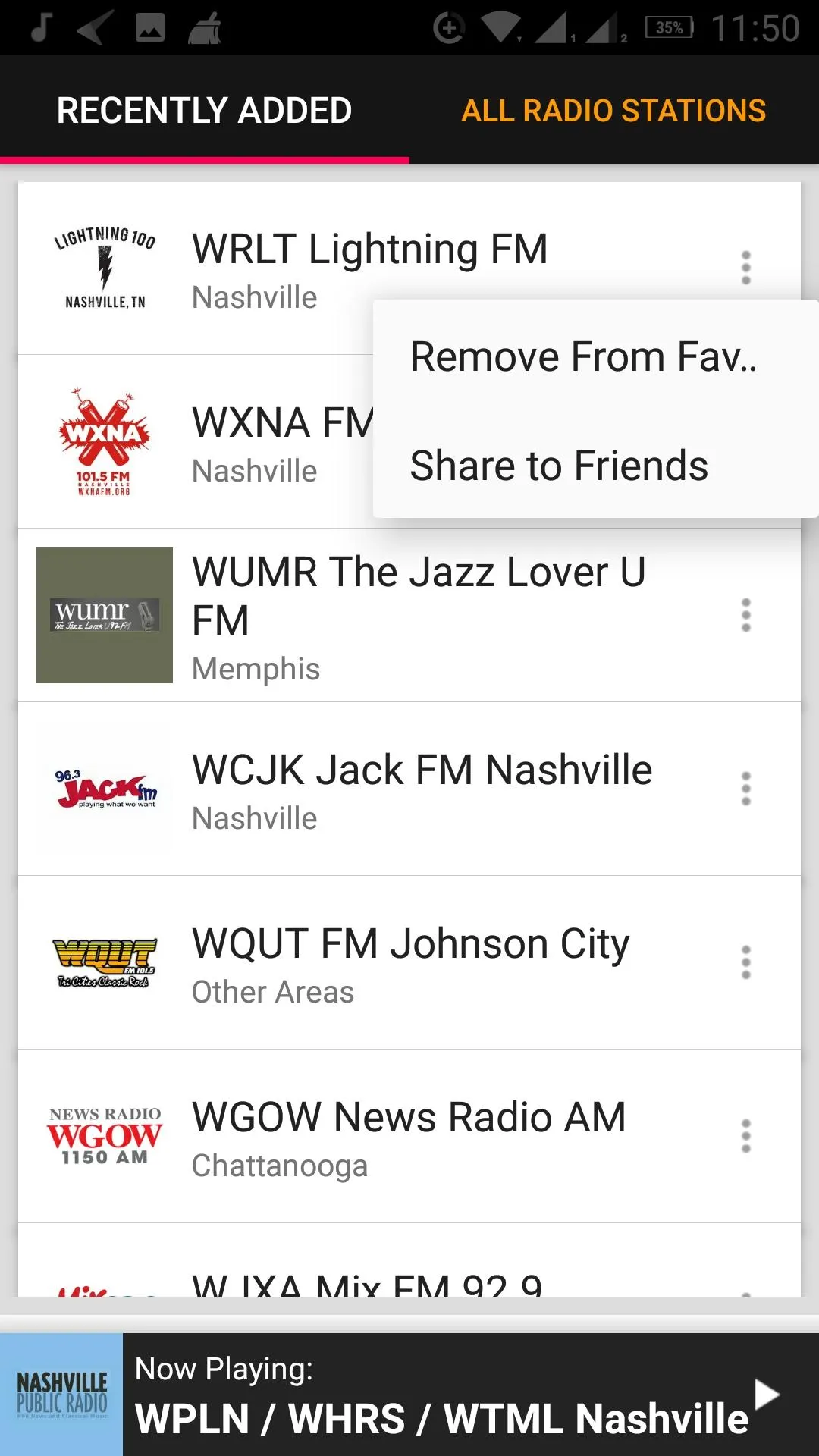 Tennessee Radio Stations - USA | Indus Appstore | Screenshot