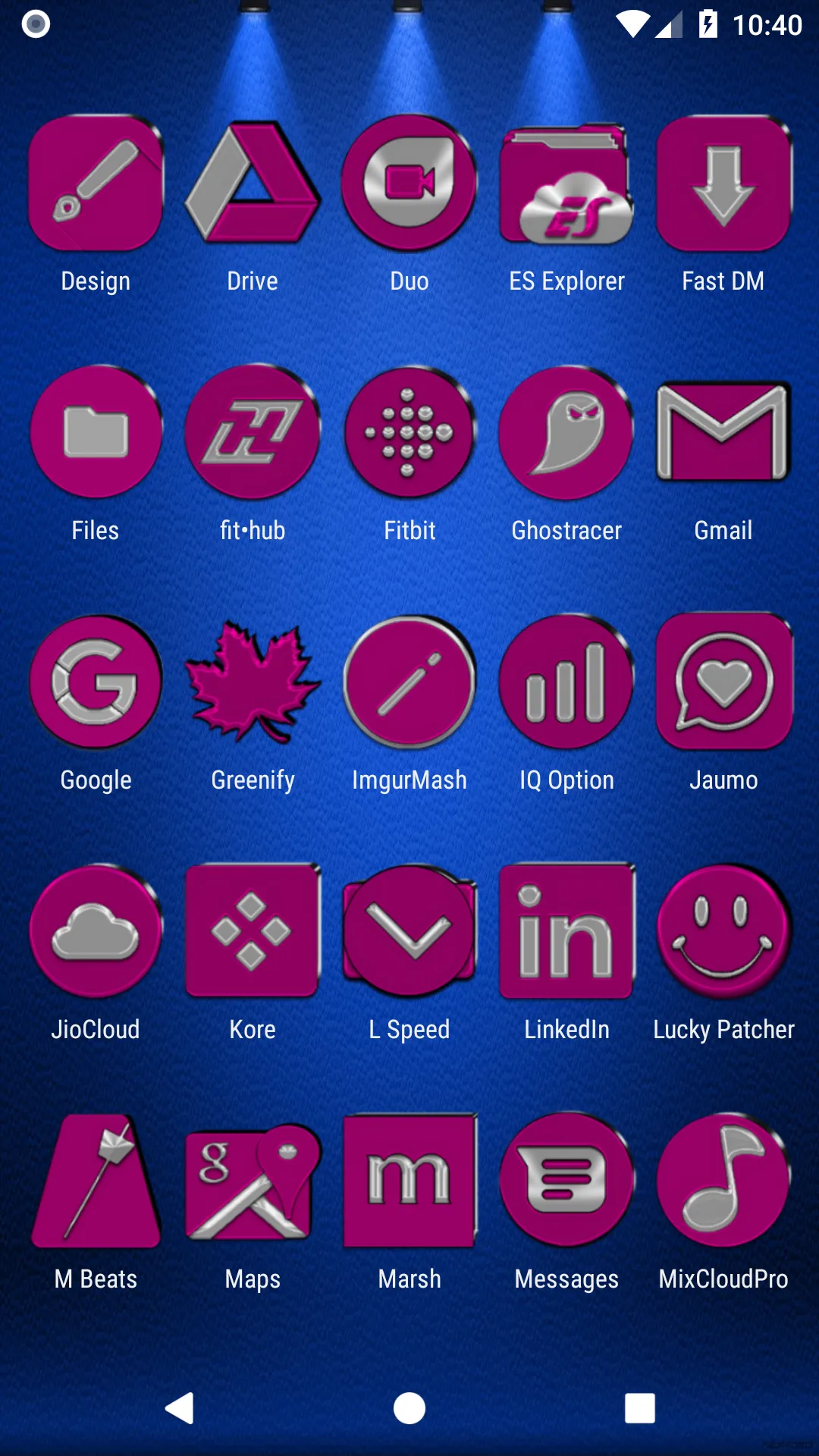 Pink Icon Pack | Indus Appstore | Screenshot