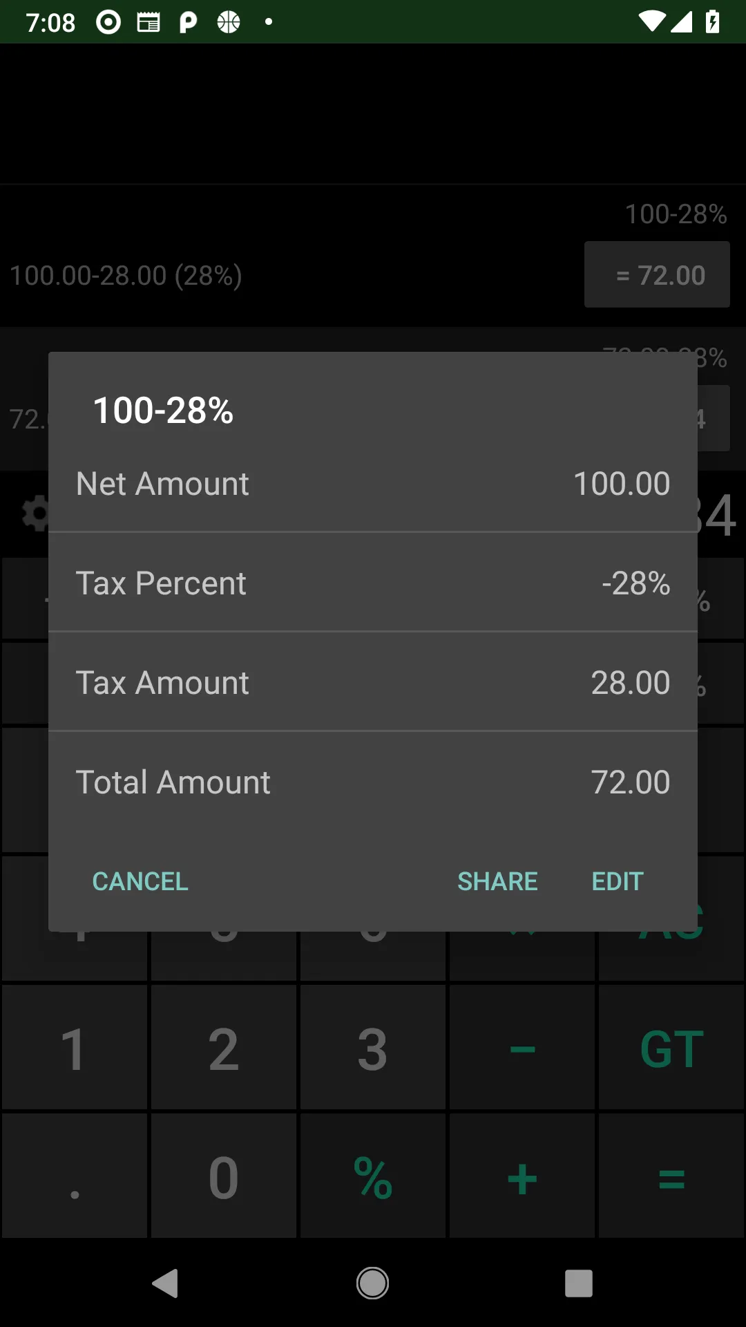 Calculator - Tax, VAT and GST | Indus Appstore | Screenshot