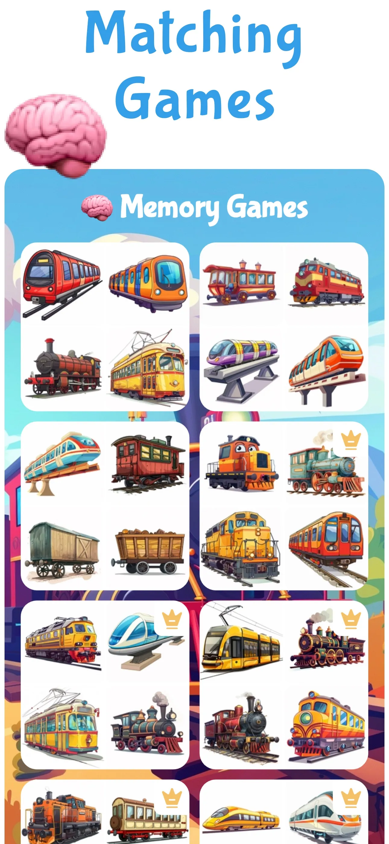 Train Games For Kids Railroad | Indus Appstore | Screenshot