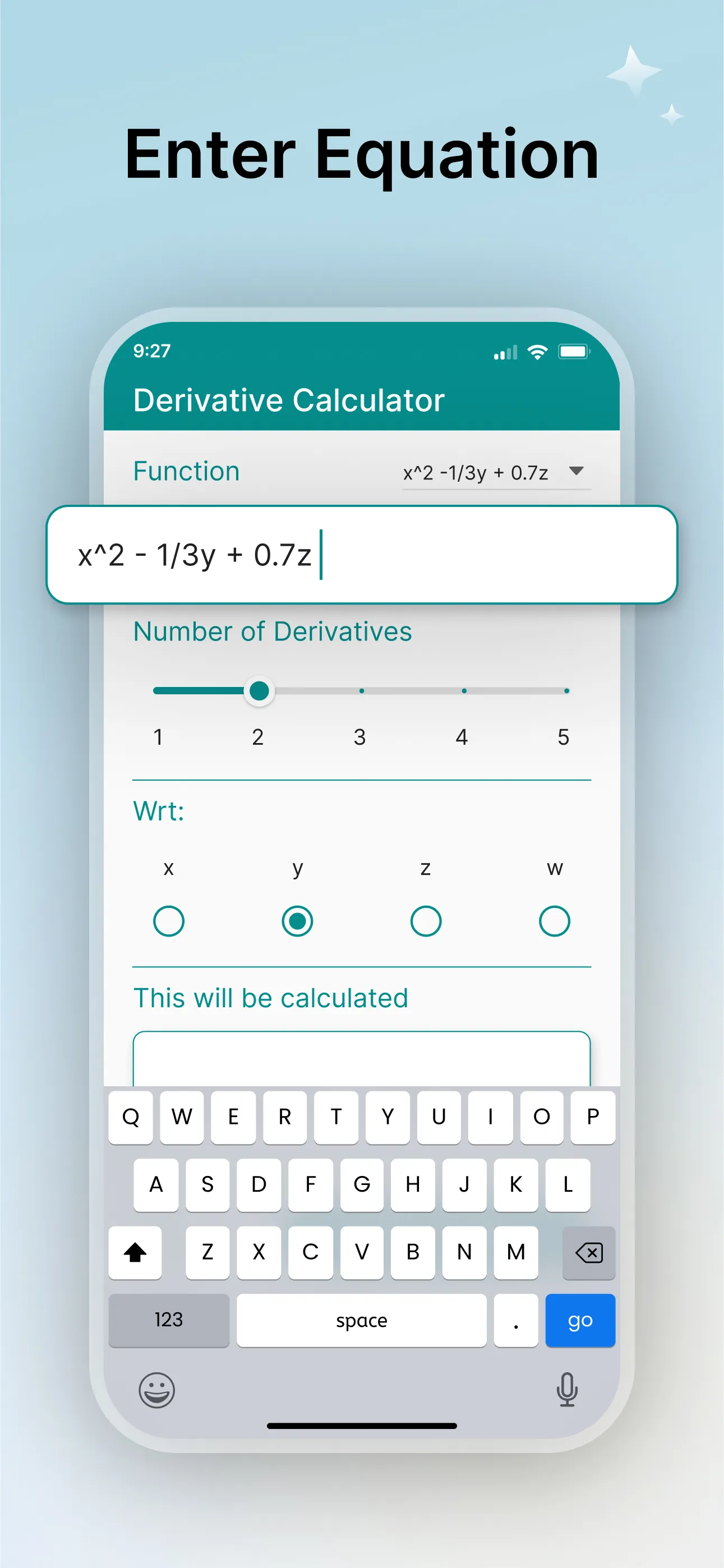 Derivative Calculator | Indus Appstore | Screenshot