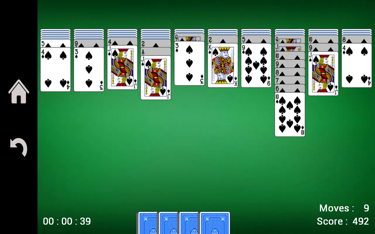 Spider Solitaire | Indus Appstore | Screenshot