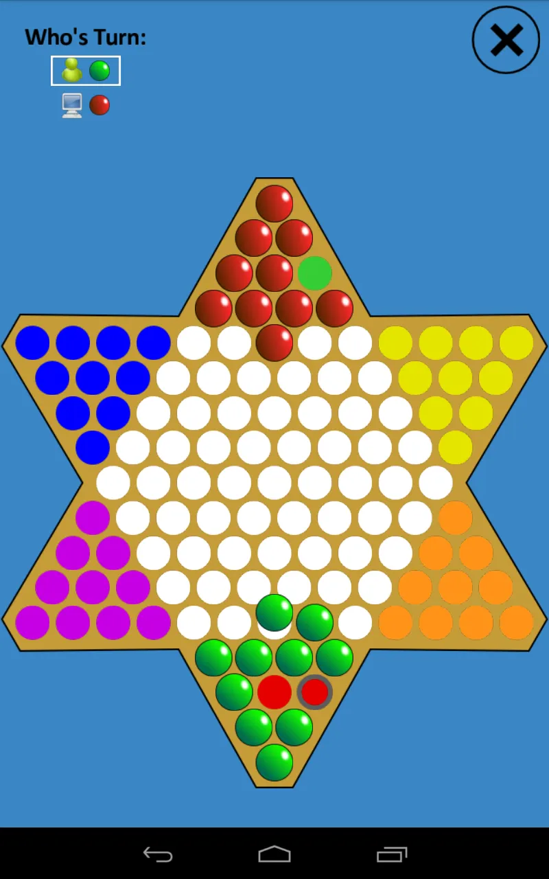 Chinese Checkers Touch | Indus Appstore | Screenshot