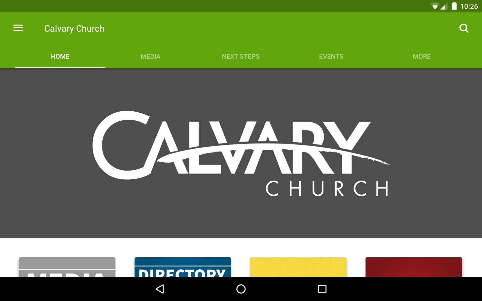 Calvary Church | Indus Appstore | Screenshot