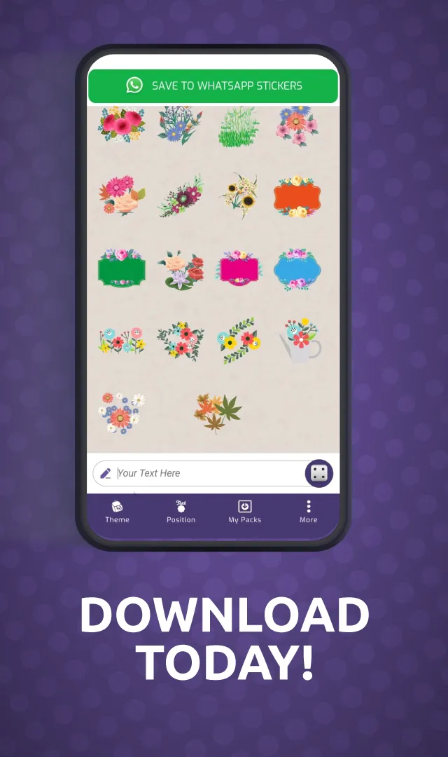Texticker - WAStickerApps | Indus Appstore | Screenshot