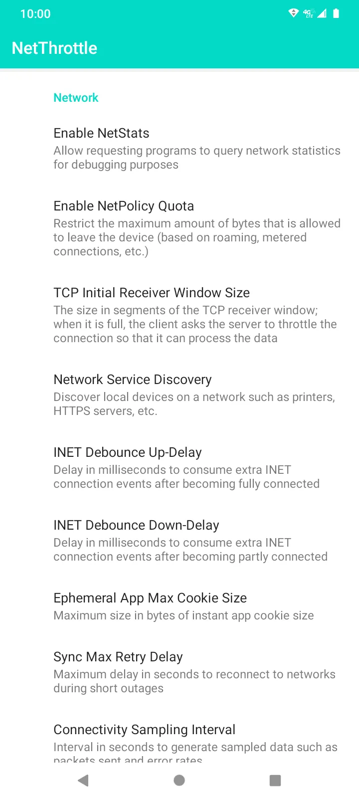 NetThrottle — Take Back Contro | Indus Appstore | Screenshot