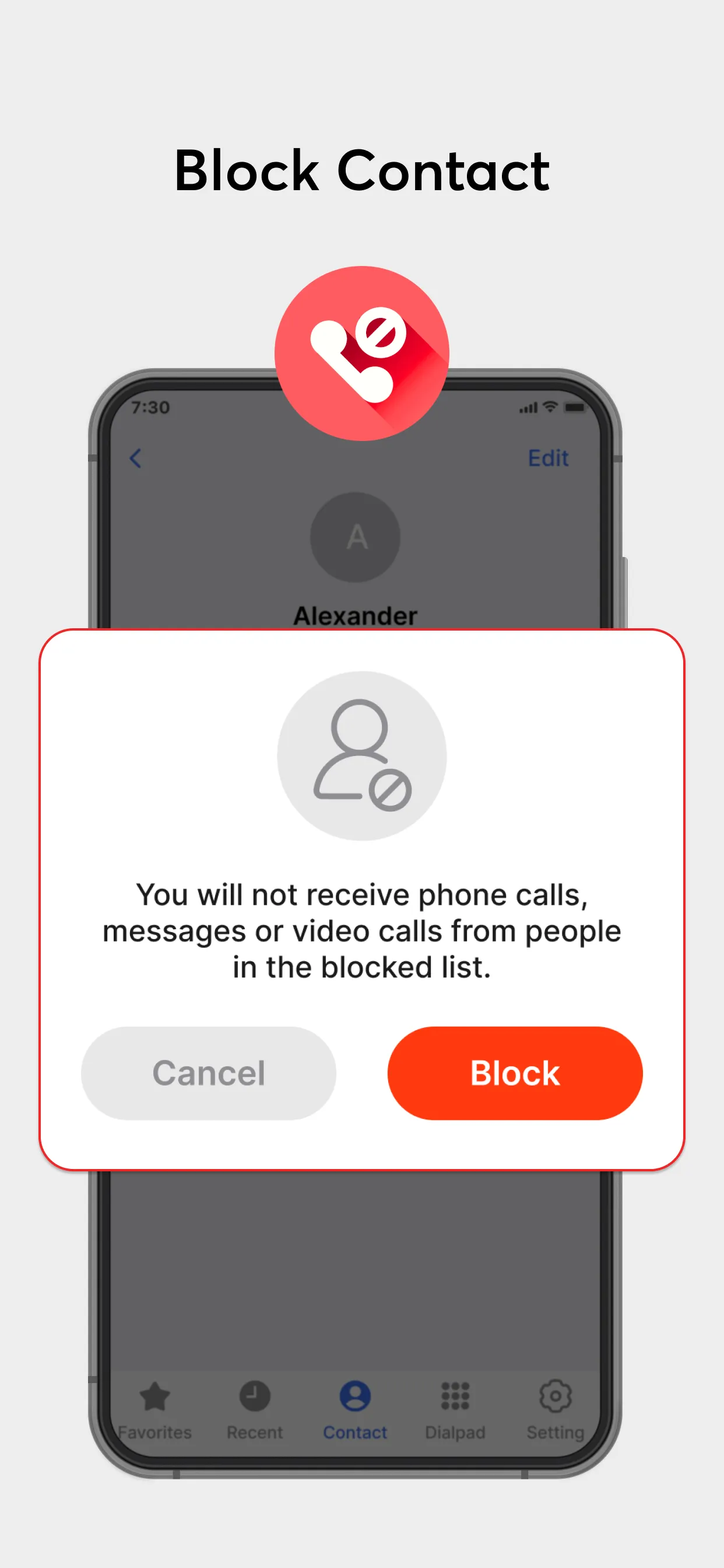 Trust Call -Dialer style OS 18 | Indus Appstore | Screenshot