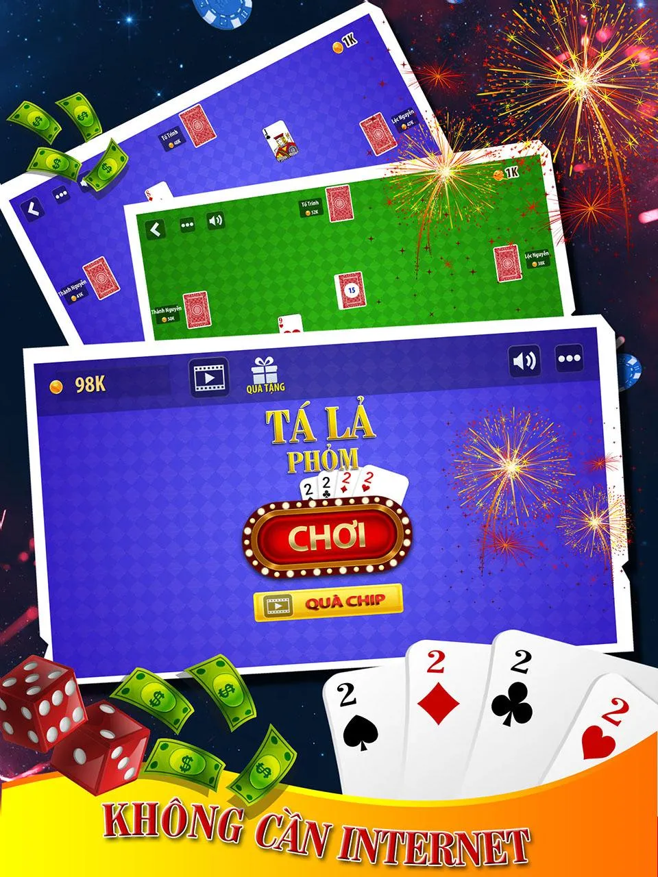 Tá Lả - Đánh Phỏm | Indus Appstore | Screenshot