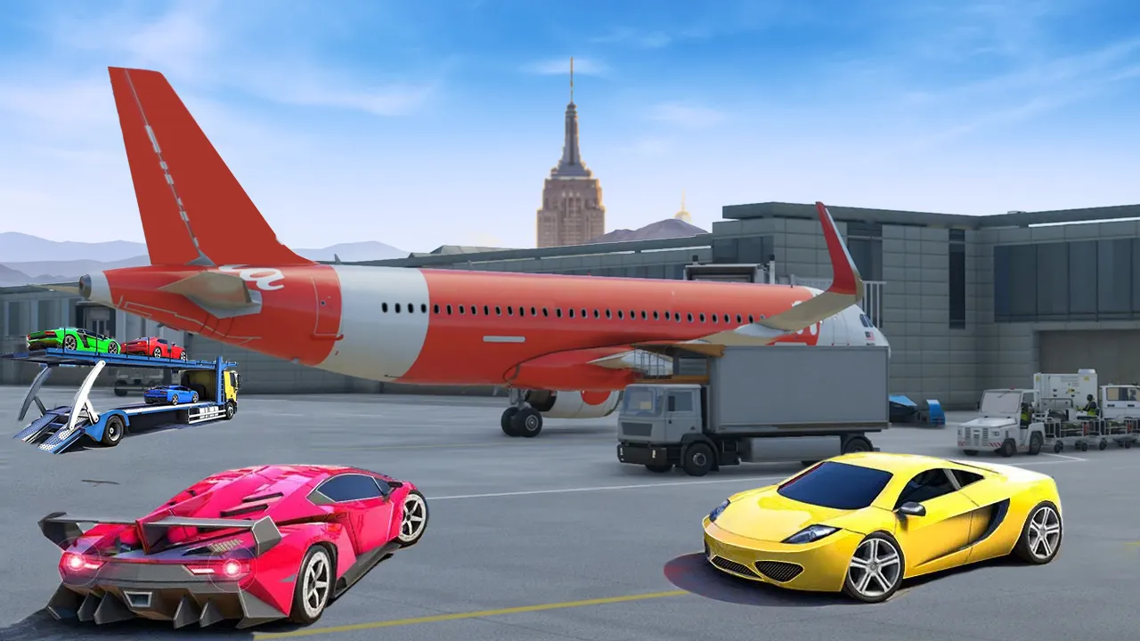 Airplane Car Transporter Pilot | Indus Appstore | Screenshot