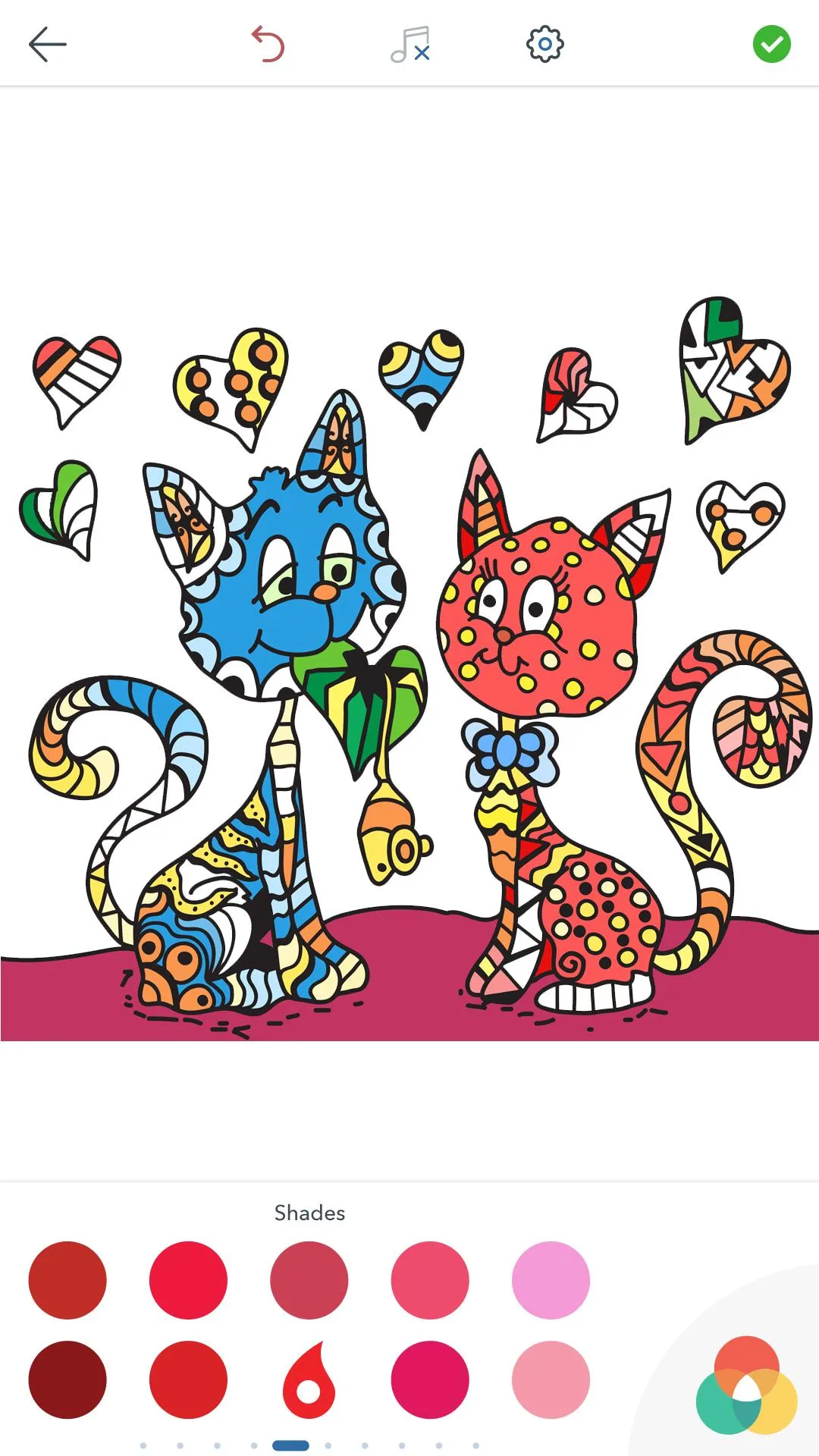 Cat Coloring Pages for Adults | Indus Appstore | Screenshot