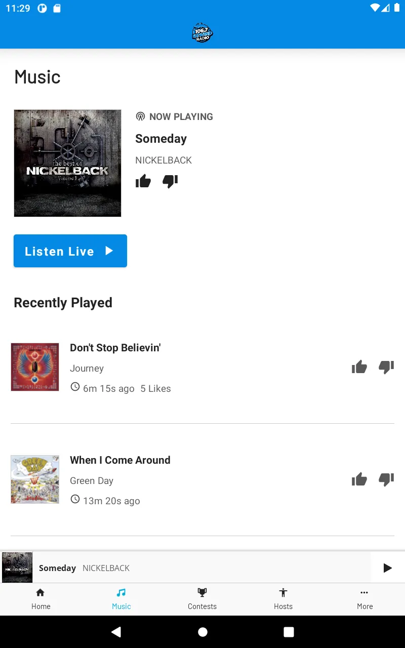 106.7 Rewind Radio | Indus Appstore | Screenshot