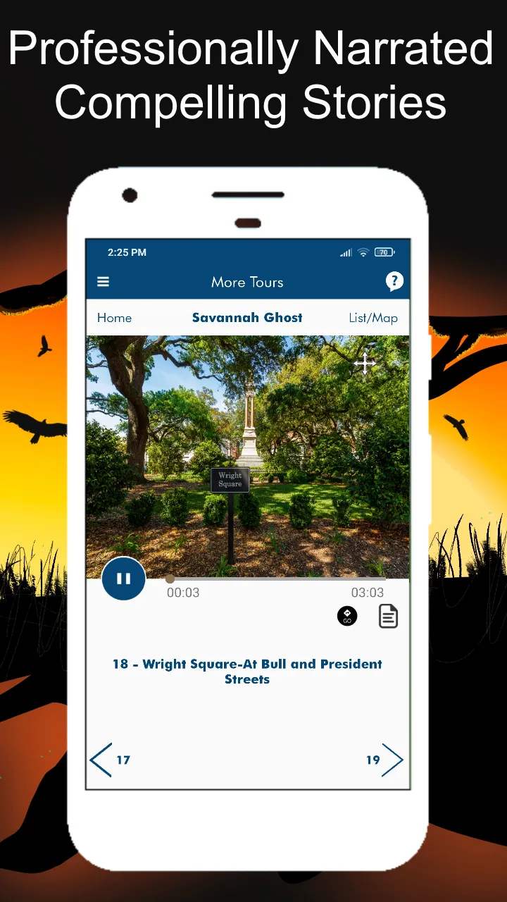 Ghosts of Savannah Tour Guide | Indus Appstore | Screenshot