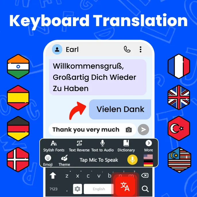 Easy English Voice Keyboard | Indus Appstore | Screenshot