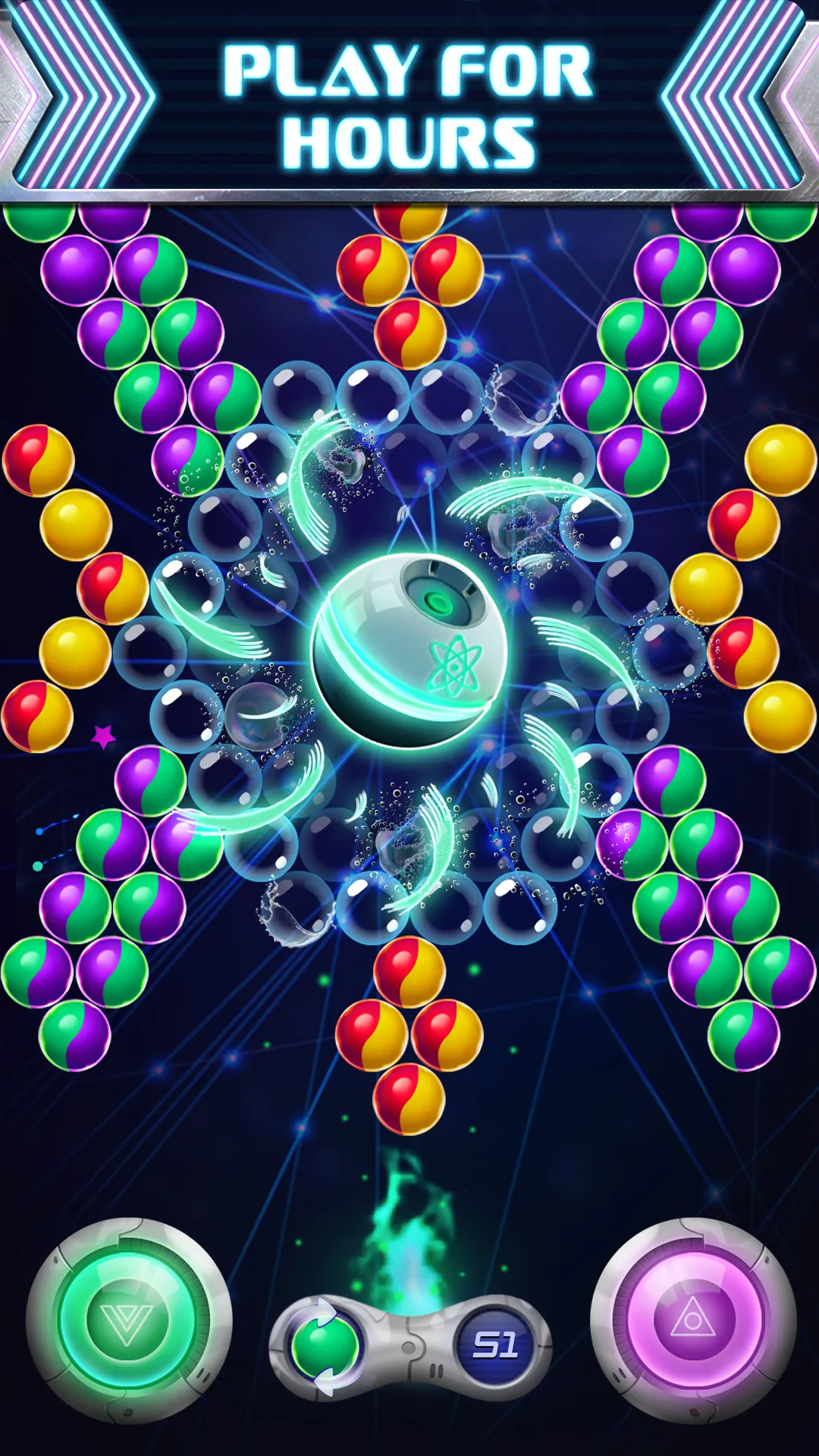 Bubble Heroes Galaxy | Indus Appstore | Screenshot