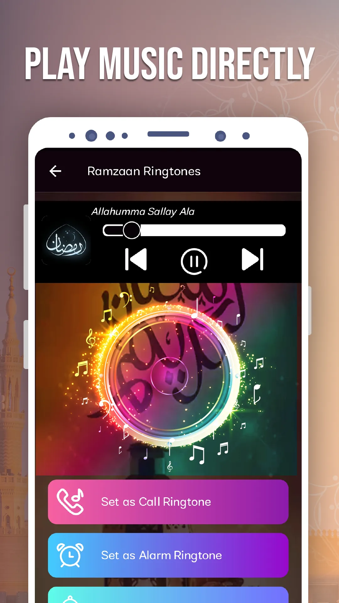 Ramadan Ringtones: Islamic Mp3 | Indus Appstore | Screenshot