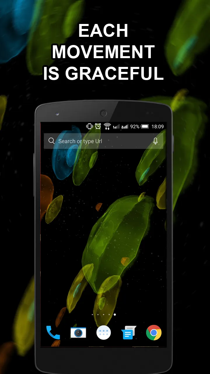 Jellyfishes 3D live wallpaper | Indus Appstore | Screenshot