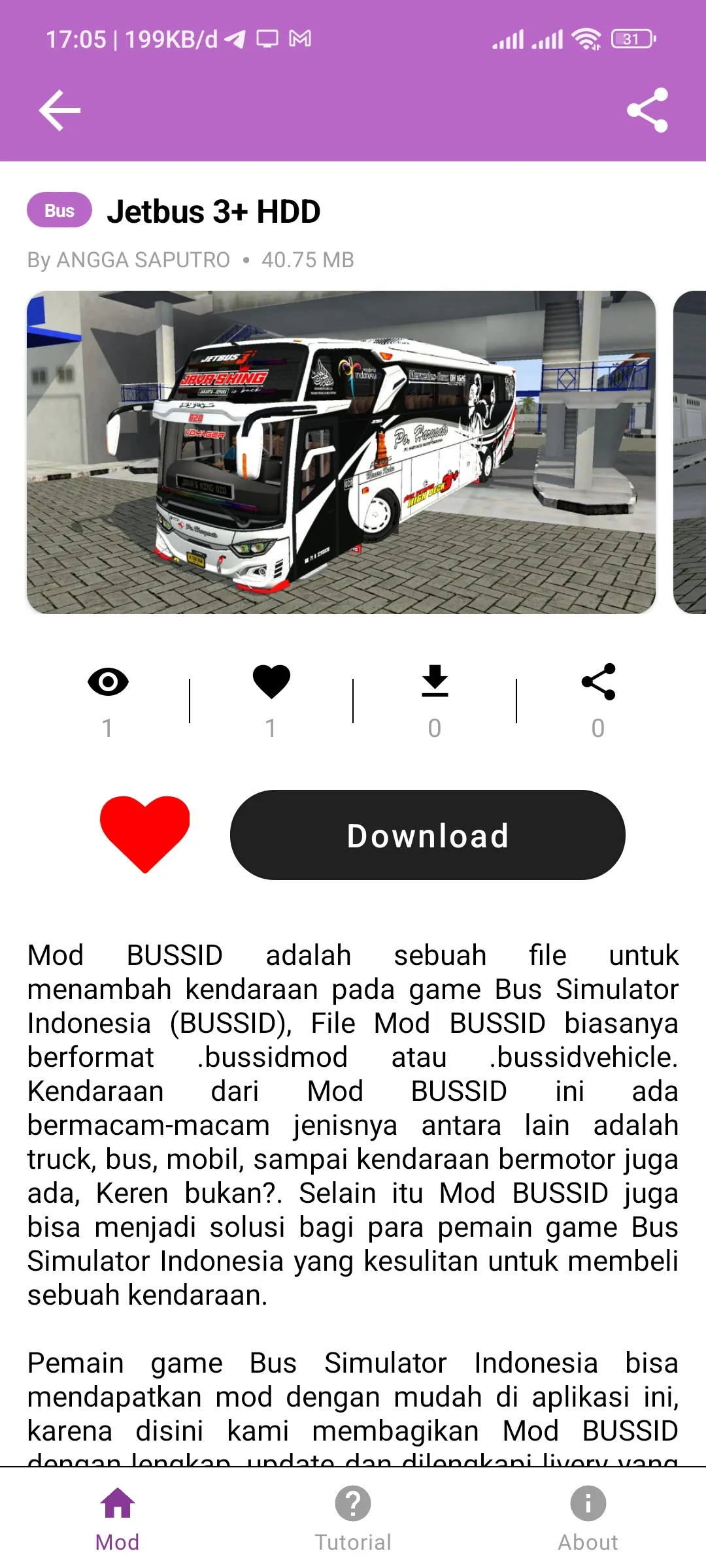 Mod Bussid Ratu Maher | Indus Appstore | Screenshot