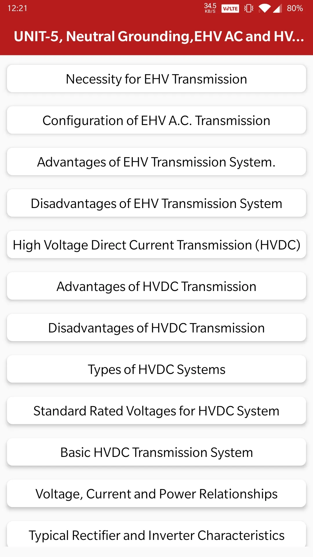 Elements Of Power System | Indus Appstore | Screenshot