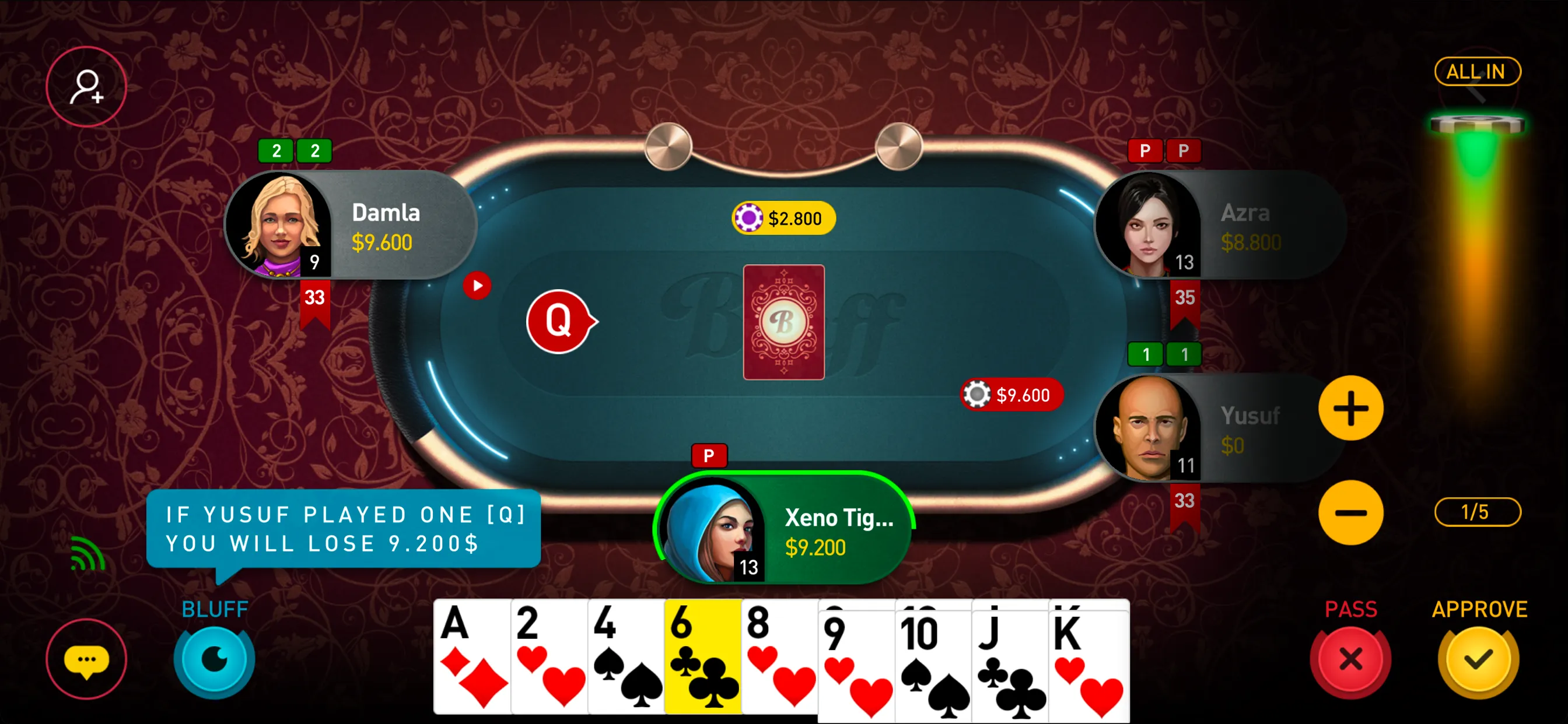 Bluff Game | Indus Appstore | Screenshot