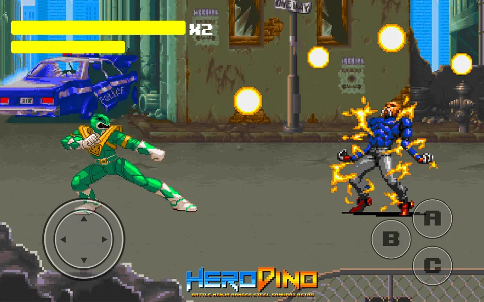 Hero Dino Ninja Ranger Retro | Indus Appstore | Screenshot