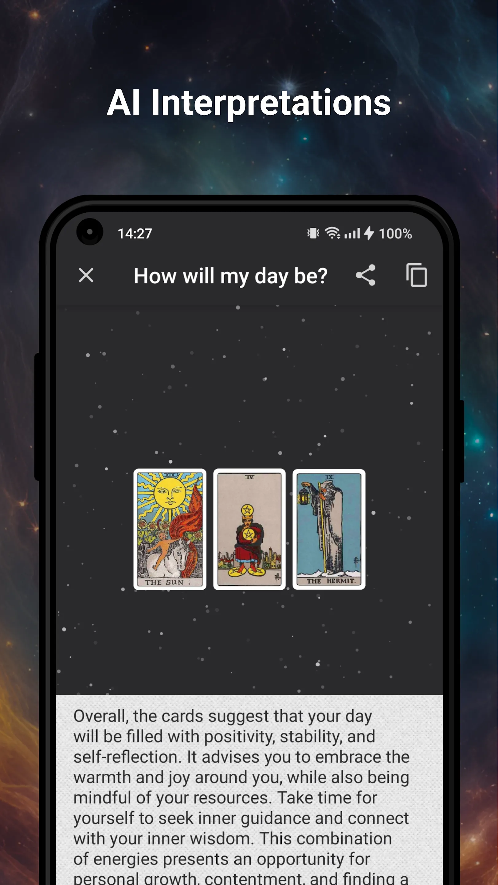 Tarot Divination - Cards Deck | Indus Appstore | Screenshot