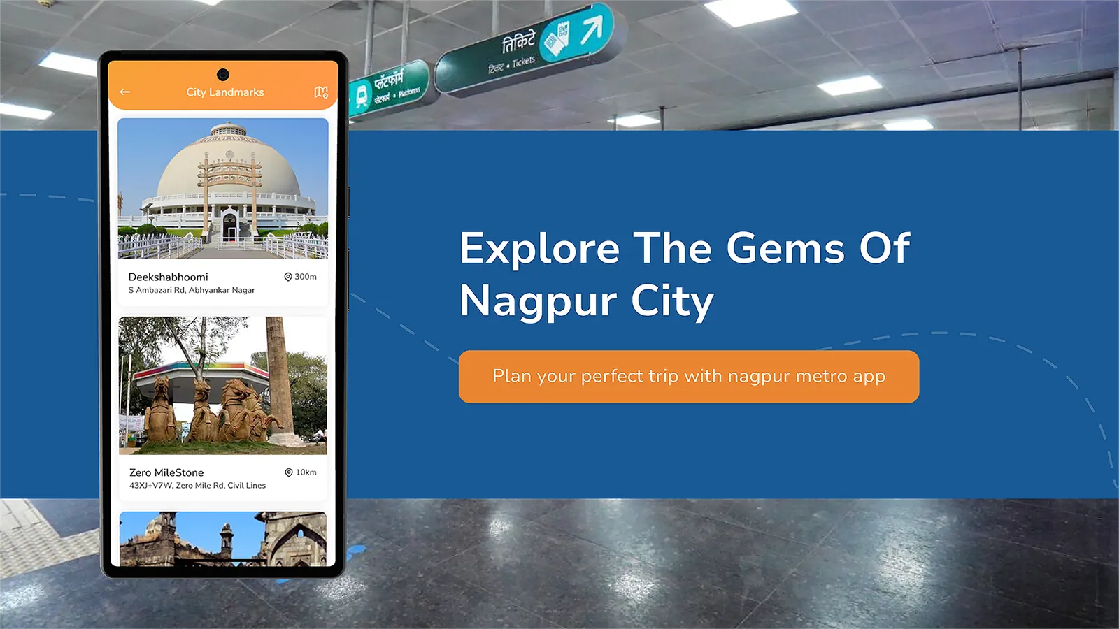 Nagpur Metro Rail | Indus Appstore | Screenshot