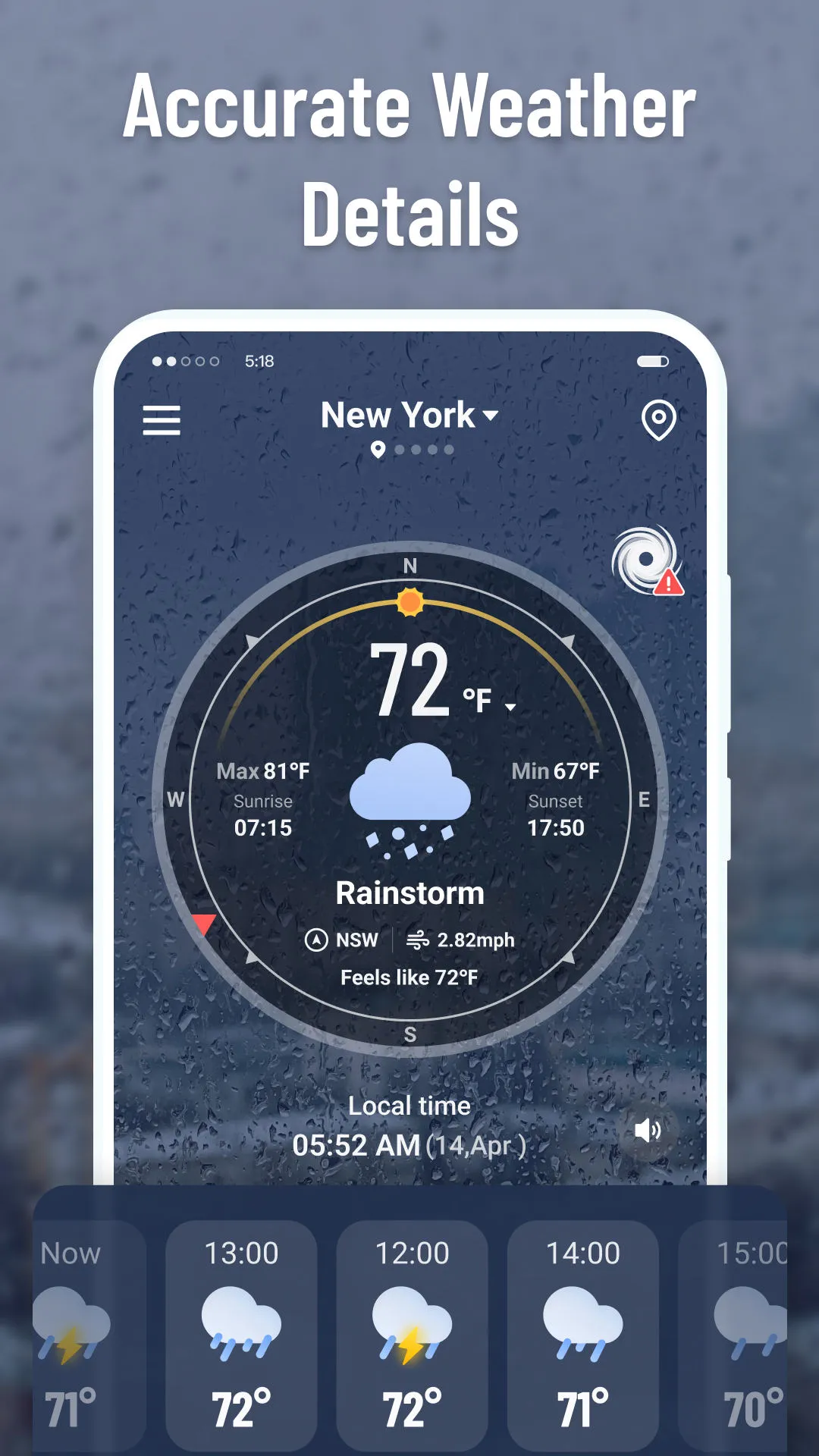 Know Weather: Live Radar | Indus Appstore | Screenshot