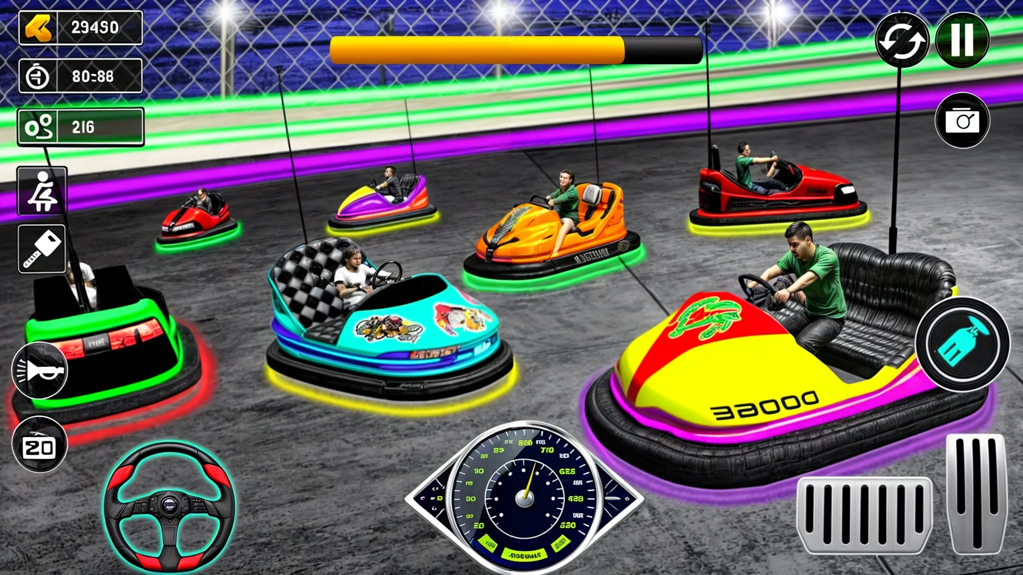 Bumper Cars Chase Games 3D | Indus Appstore | Screenshot