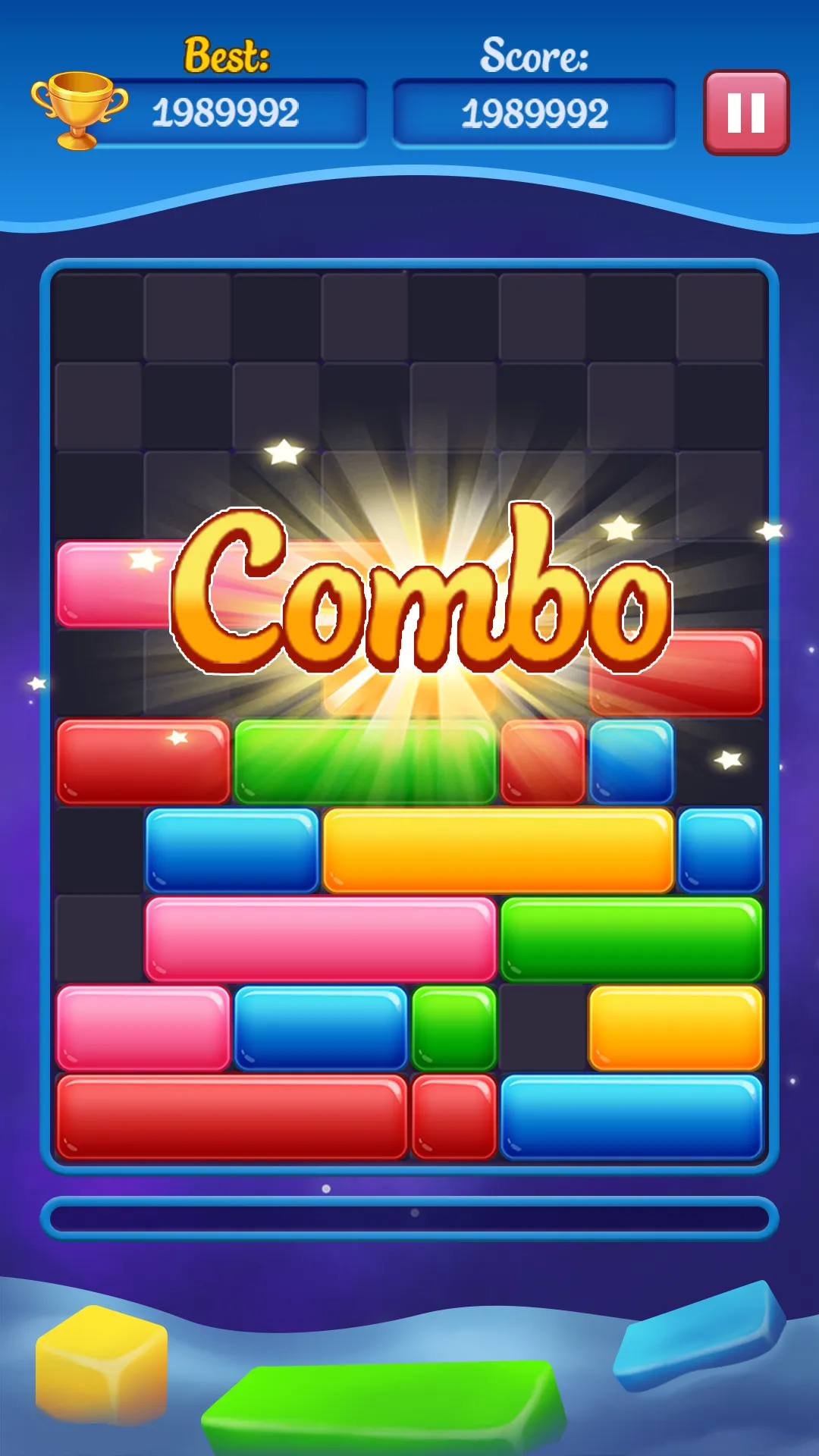 Jewel Drop Down Block Puzzle | Indus Appstore | Screenshot