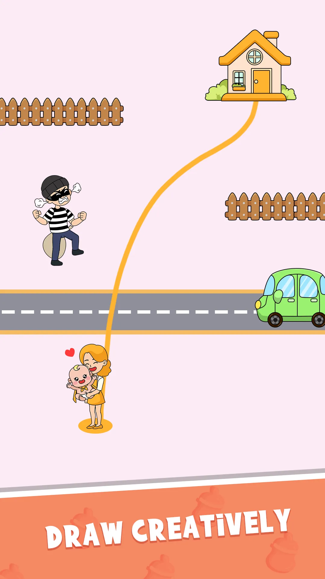 Draw Home: Rush To Home | Indus Appstore | Screenshot