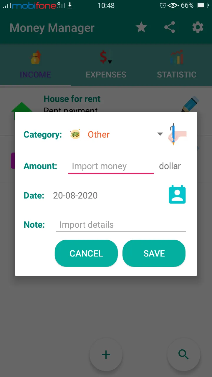 Money Manager - My Income & Ex | Indus Appstore | Screenshot