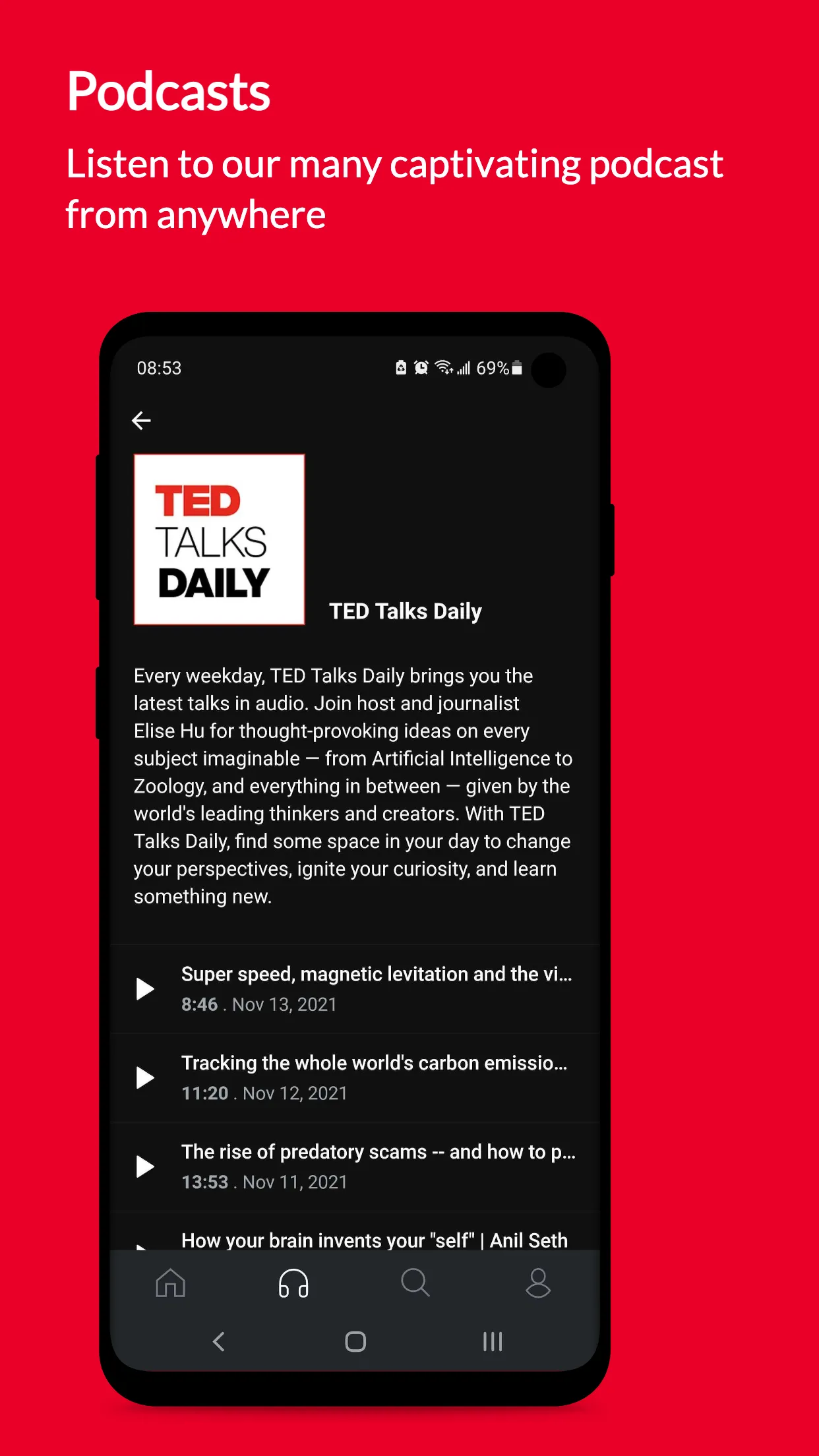 TED | Indus Appstore | Screenshot